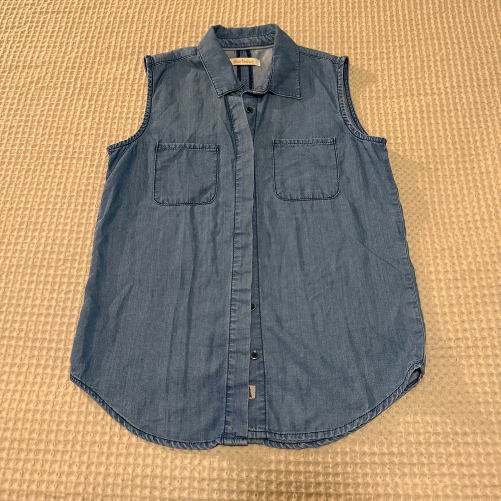 Barbour Blue Denim Shirt